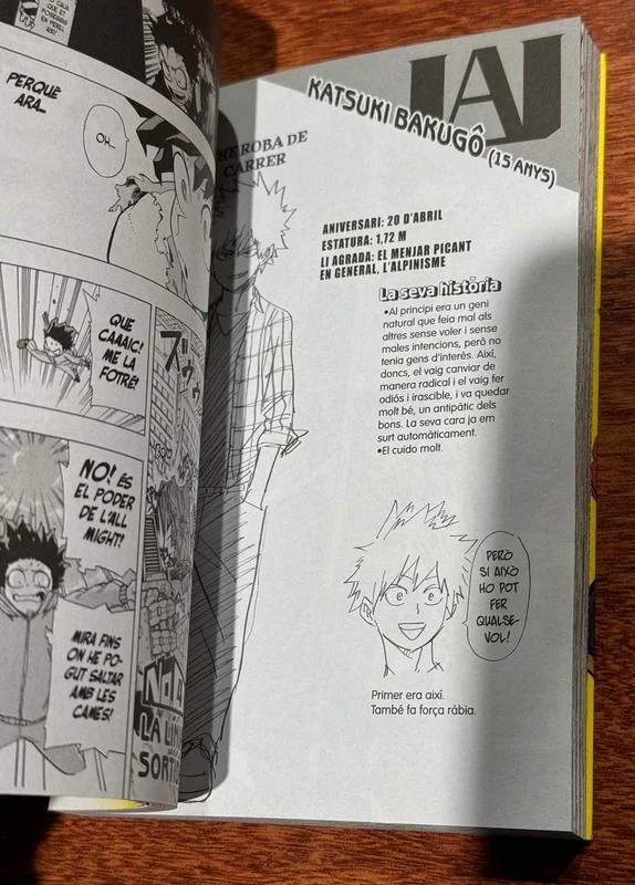 Manga Català My Hero Academia Vol. 1 Kohei Horikoshi – photo 5